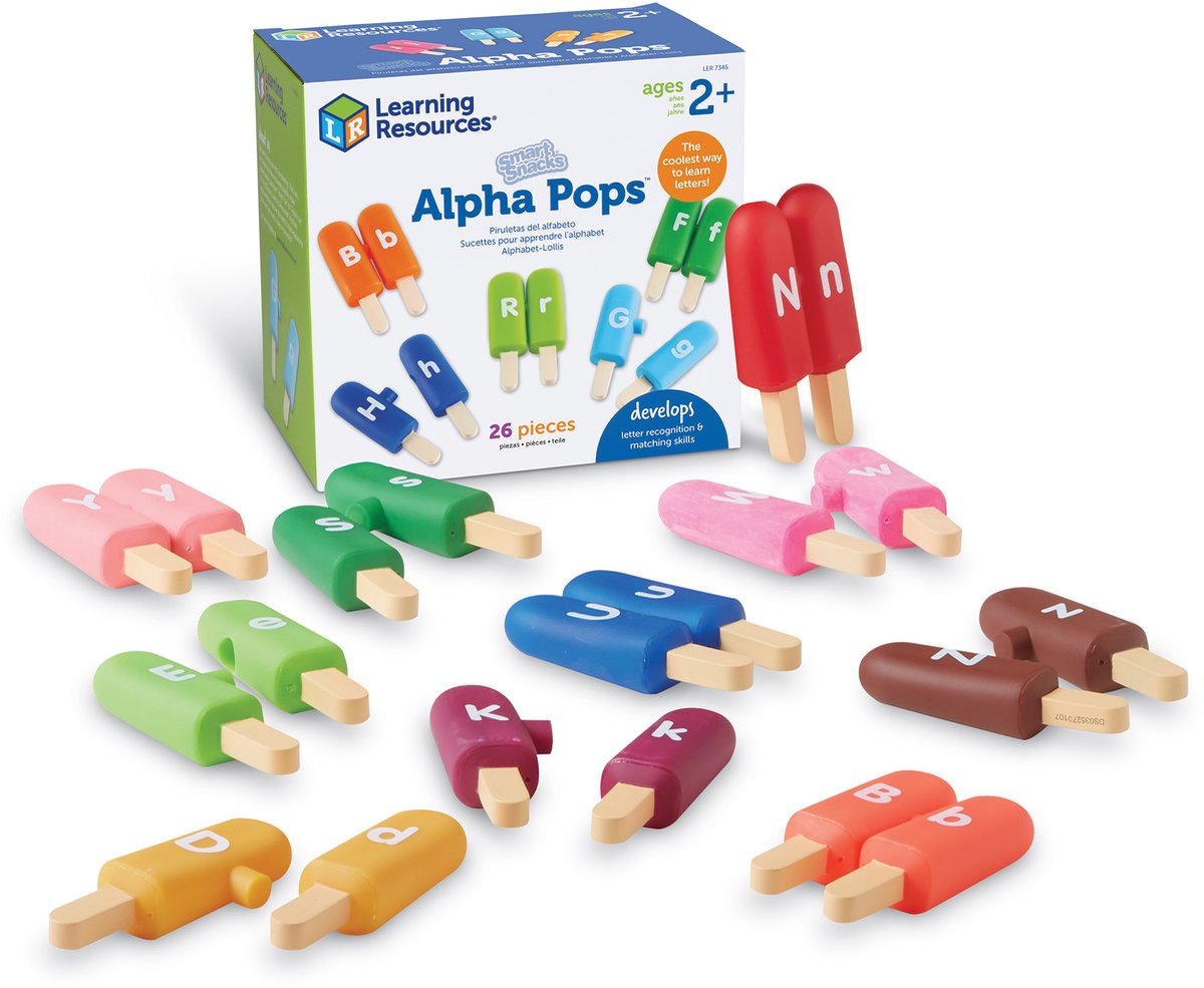 Risorse didattiche smart snacks® alpha pops™ - 2+