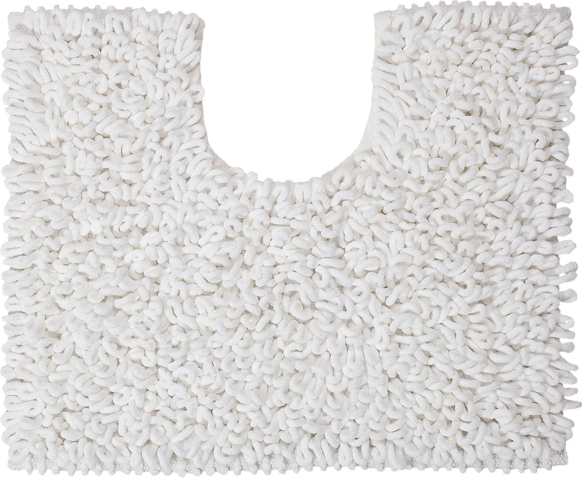 Tappetino WC Sealskin Twist 45x50 cm - microfibra - bianco