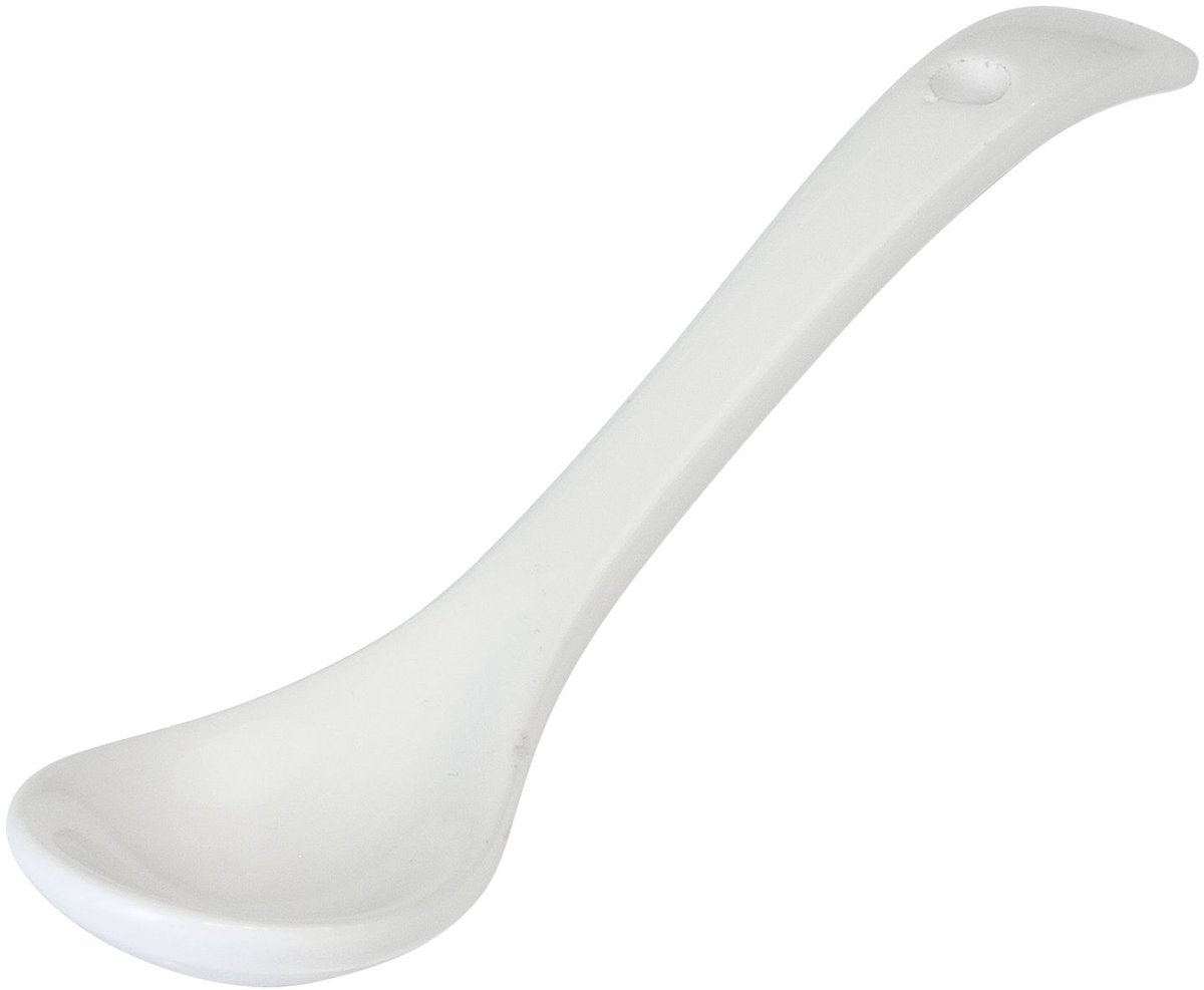 Westmark 6 keramische opscheplepels, lengte: 11 cm, keramiek, tapas + friends, wit, 69762260