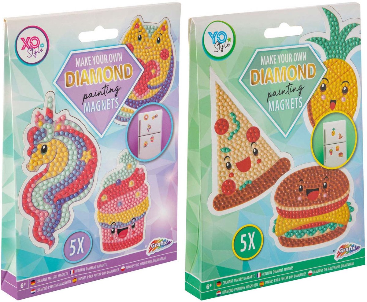 Grafix haz tus propios imanes de pintura de diamantes