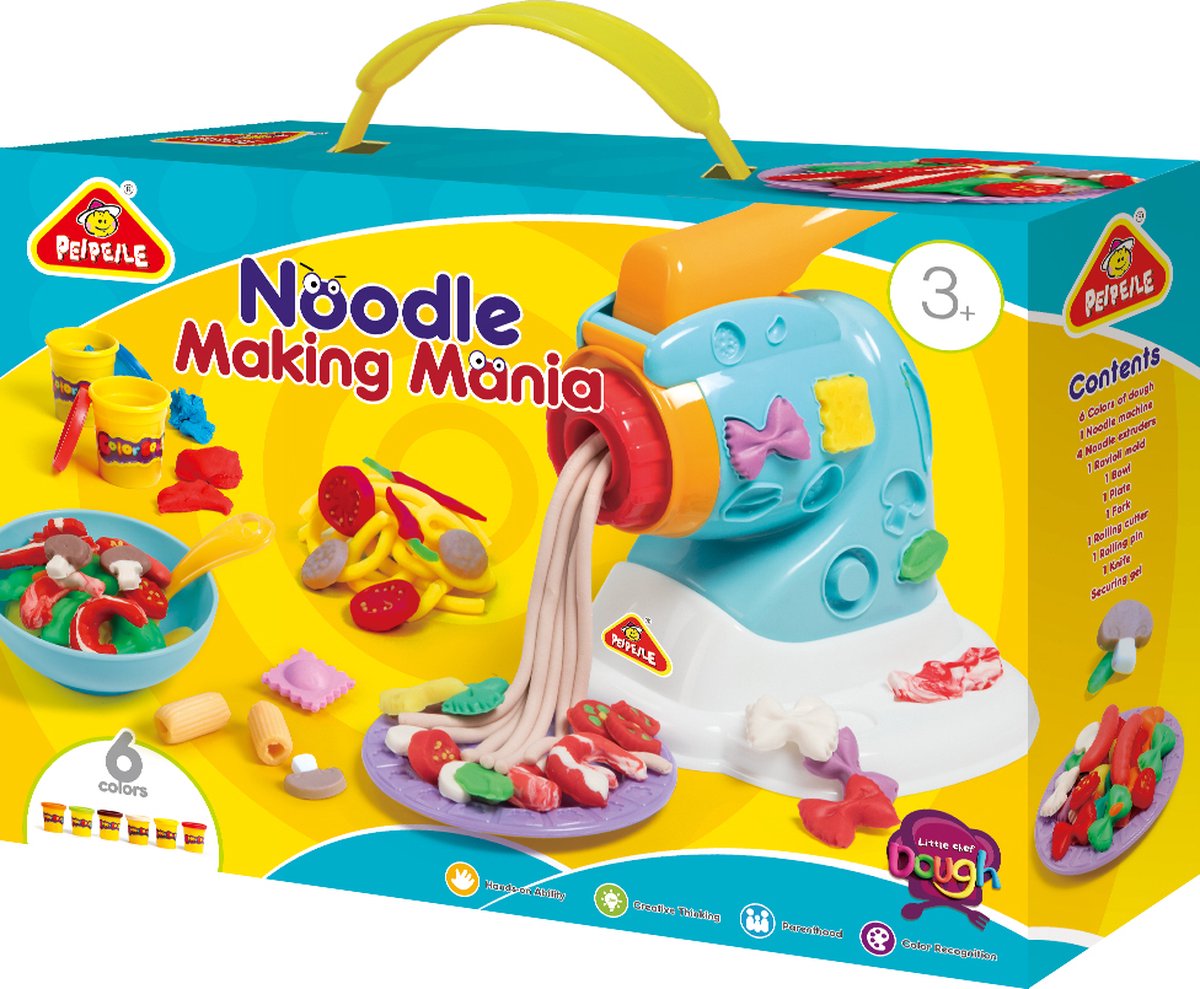 Amuuso noedelmaker plasticine.