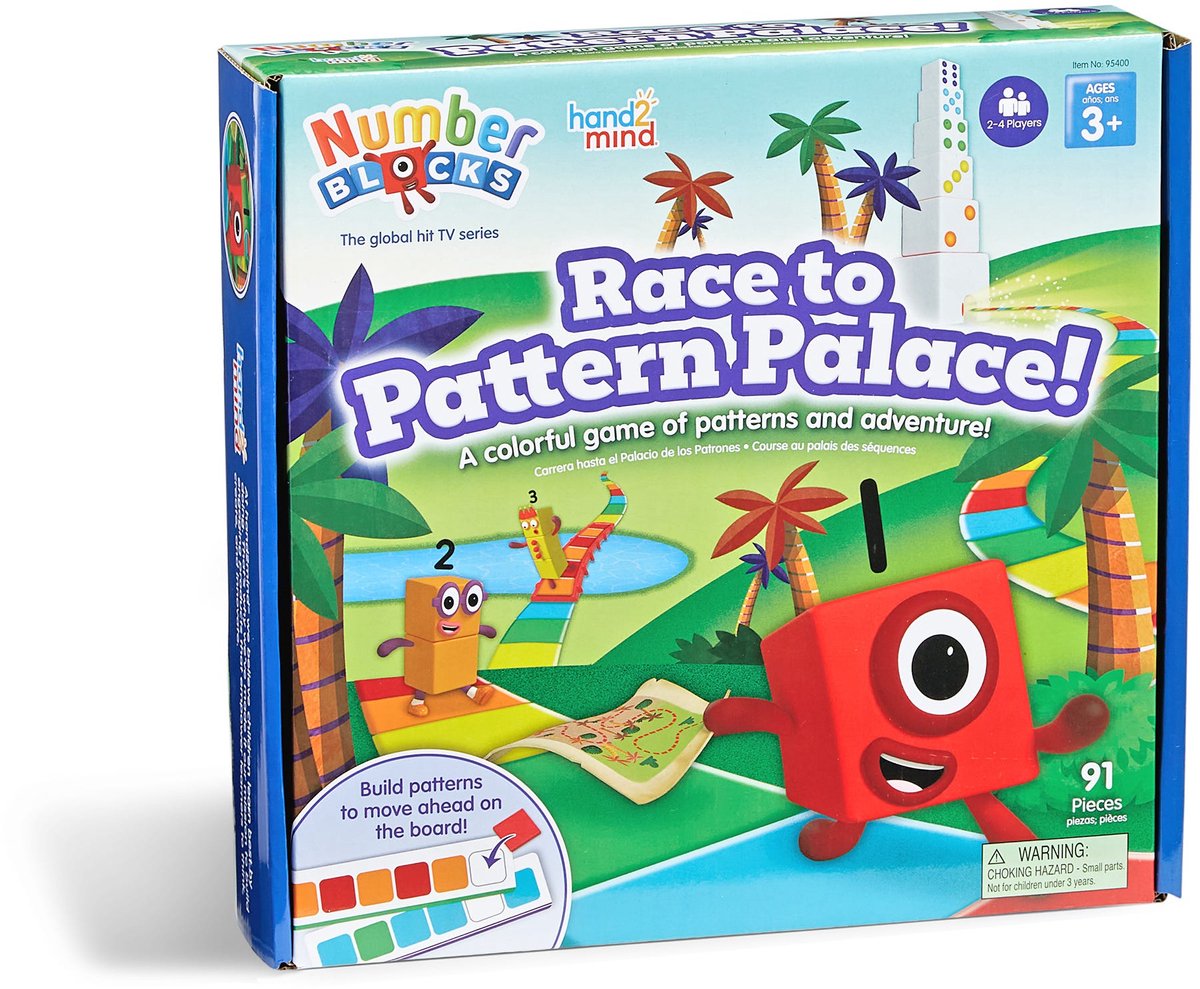 Risorse didattiche numberblocks® race to pattern Palace - 3+