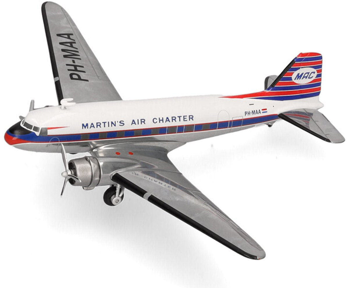 Herpa douglas dc-3 martin's air charter (nl)