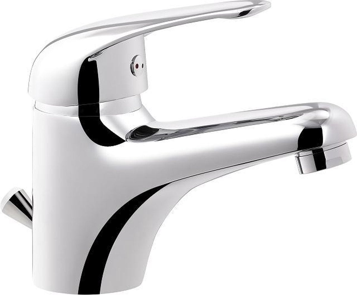 Rubinetto lavabo Schütte magna - miscelatore - con scarico - cromo