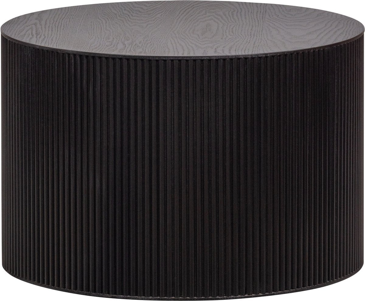 Mesa auxiliar Woood sanne - mdf - negro - 40x60x60