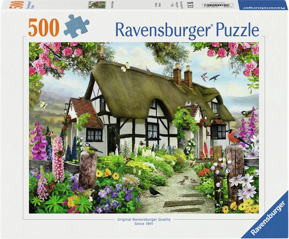 Ravensburger Jigsaw Puzzle Idyllic Cottage, 500st.