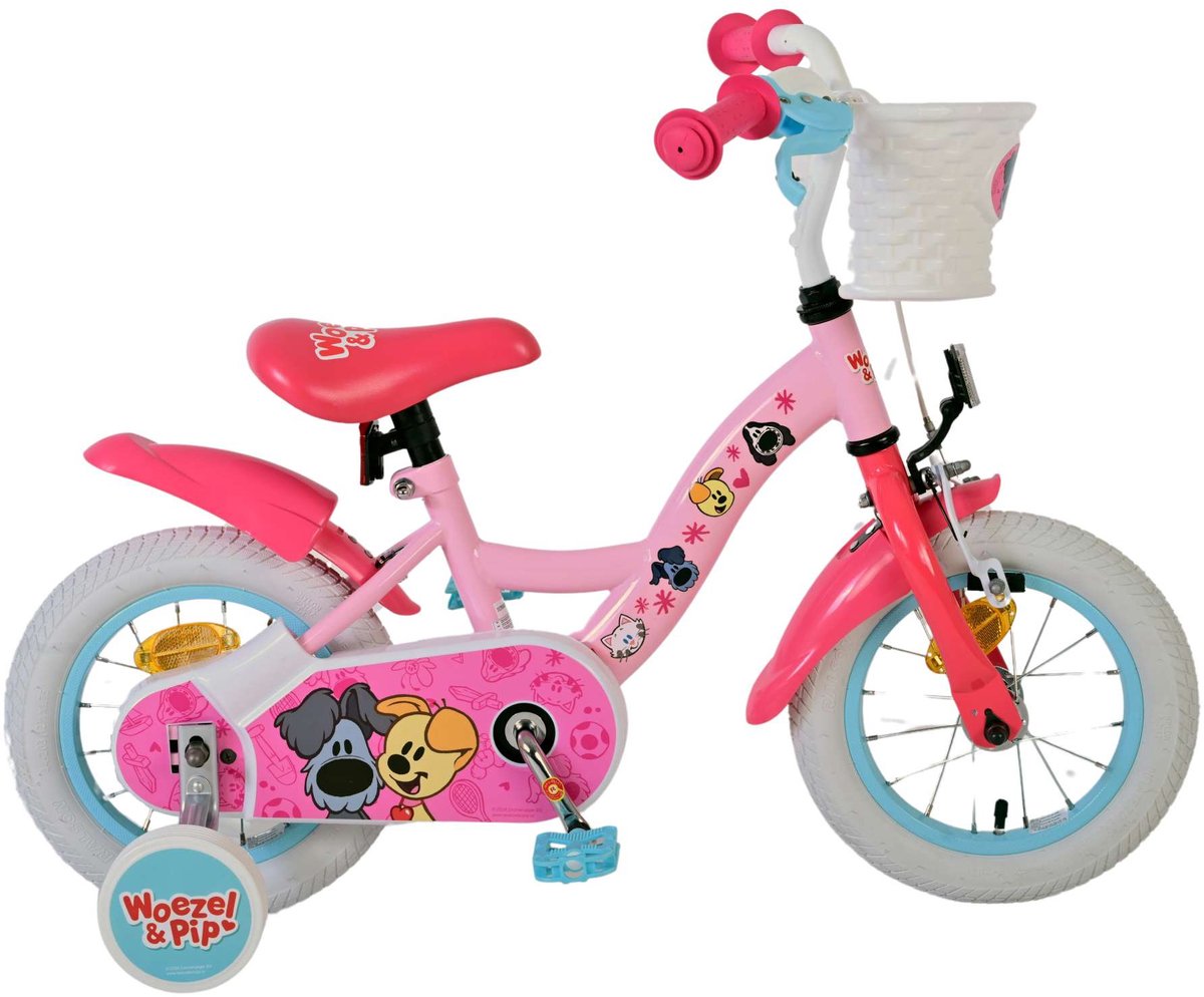 Woezel Pip Pip Pip Cike Children Girls 12 pulgadas Pink