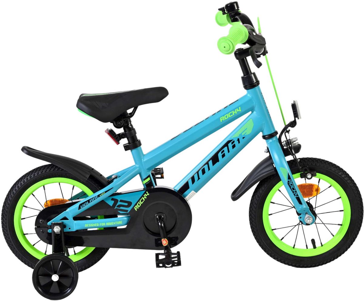 Bicicleta para niños Rocky de Vlare - Niños - 12 pulgadas - Verde