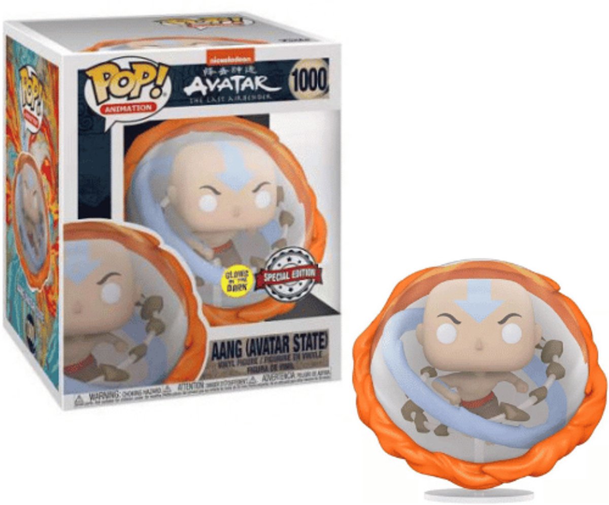 Funko avatar - pop super sized n° 1000 - aang all elements 6'' (gw)