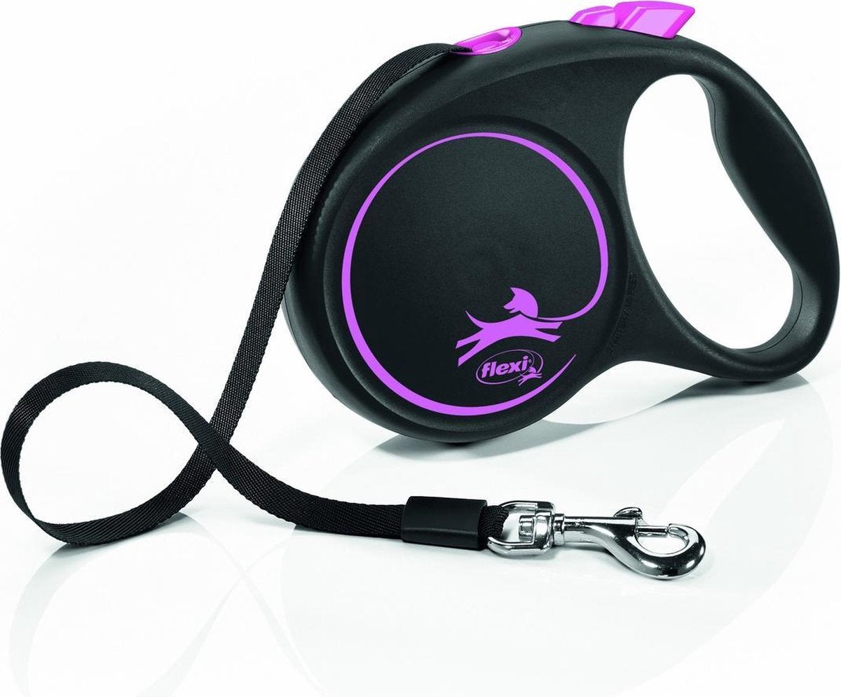 Flexi Rollijn Black Design Tape rosa
