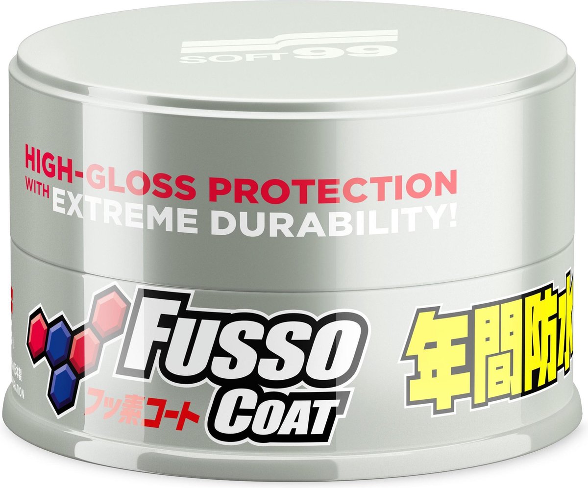 Soft99 fusso coat light auto wax 200 gram - 12 months