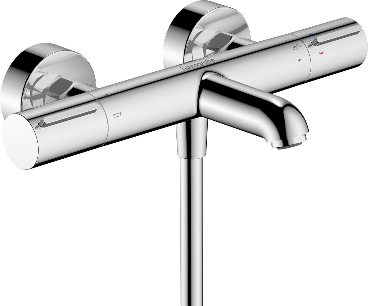 Termostato da bagno a superficie Hansgrohe ecostat element cromato