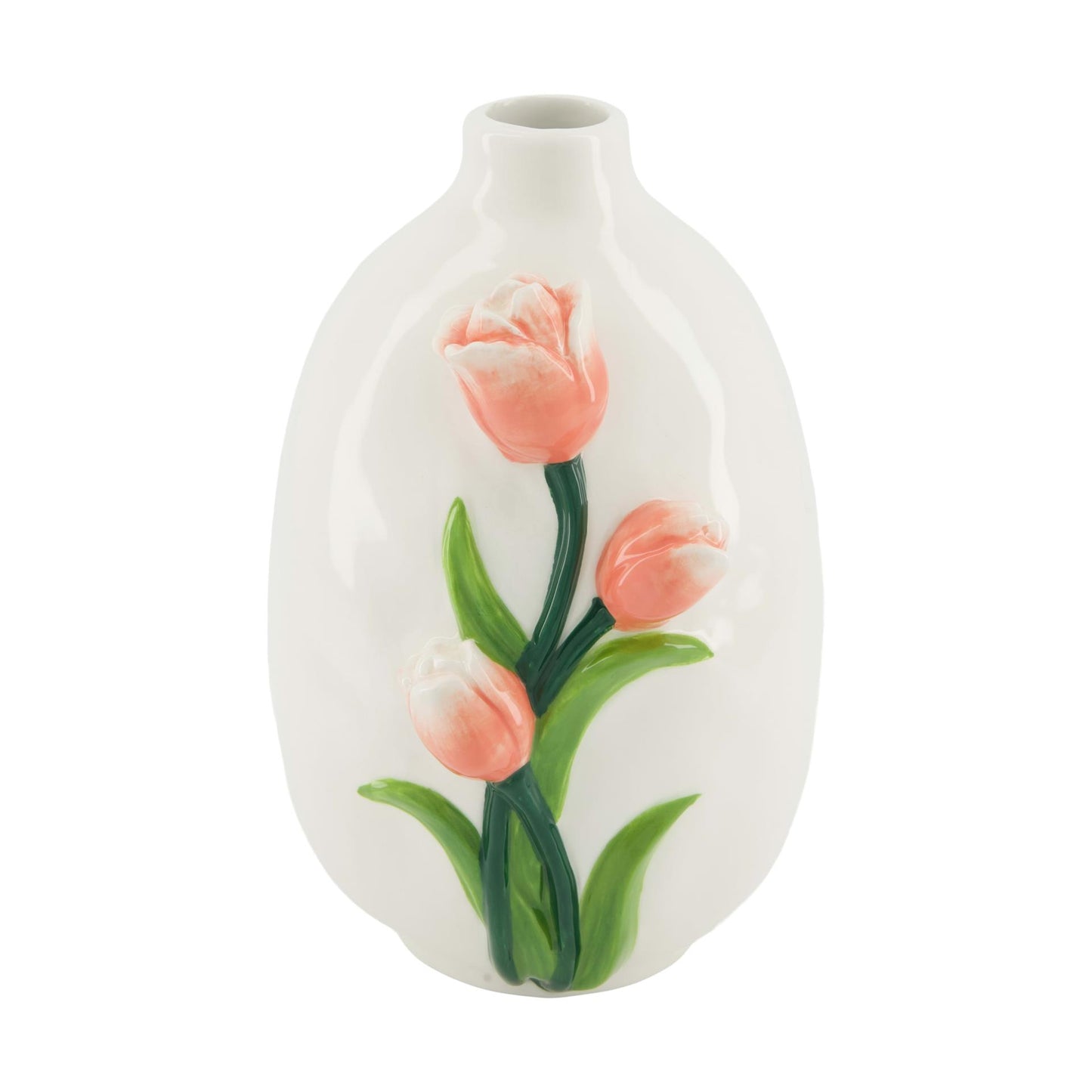 Dijk collezioni naturali vaso tulipano in ceramica ø15,4xh23,7cm