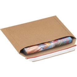 Buste con retro in cartone raja pcf18 marrone 164 mm