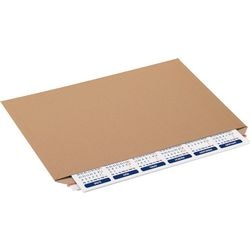 Buste con retro in cartone raja pcf45 marrone 328 mm