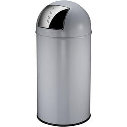 Eko Eko Waste Bin con coperchio a pressione 40 L MAT GRIGIO