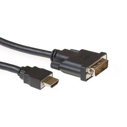 Acto 2 metros HDMI a DVI-D Adaptador Cable