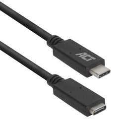 ACT USB 3.2 Gen1 Cable de extensión C macho C Mujer 2 m