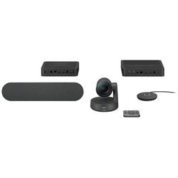Sistema per conferenze logitech rally nero 152 mm x 152 mm x 182 mm