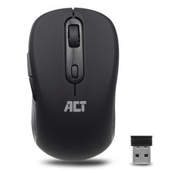 Atto Mouse wireless, ricevitore Nano USB, 1600 dpi, nero