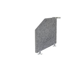 Martello acustico da parete Bach vars1 in pile grigio