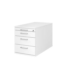 Bach cassettiera mobile hammerer tc30 bs legno bianco