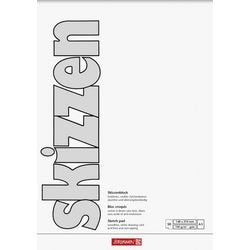 Blocco schizzi marrone a5 bianco