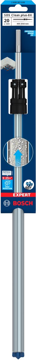 Bosch expert sds clean plus-8x hammer drill 20 x 400 x 550