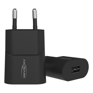 Ansmann Caricatore del telefono di Black USB-A