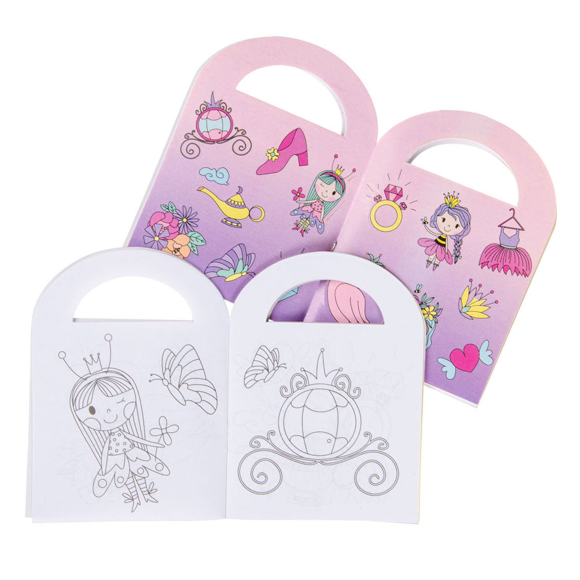 LG-Imports Coloring Book con adesivi principessa