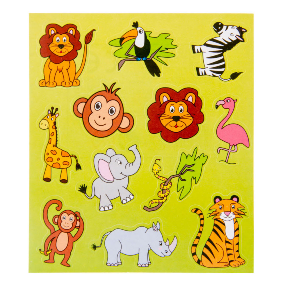 Pegatinas animales salvajes