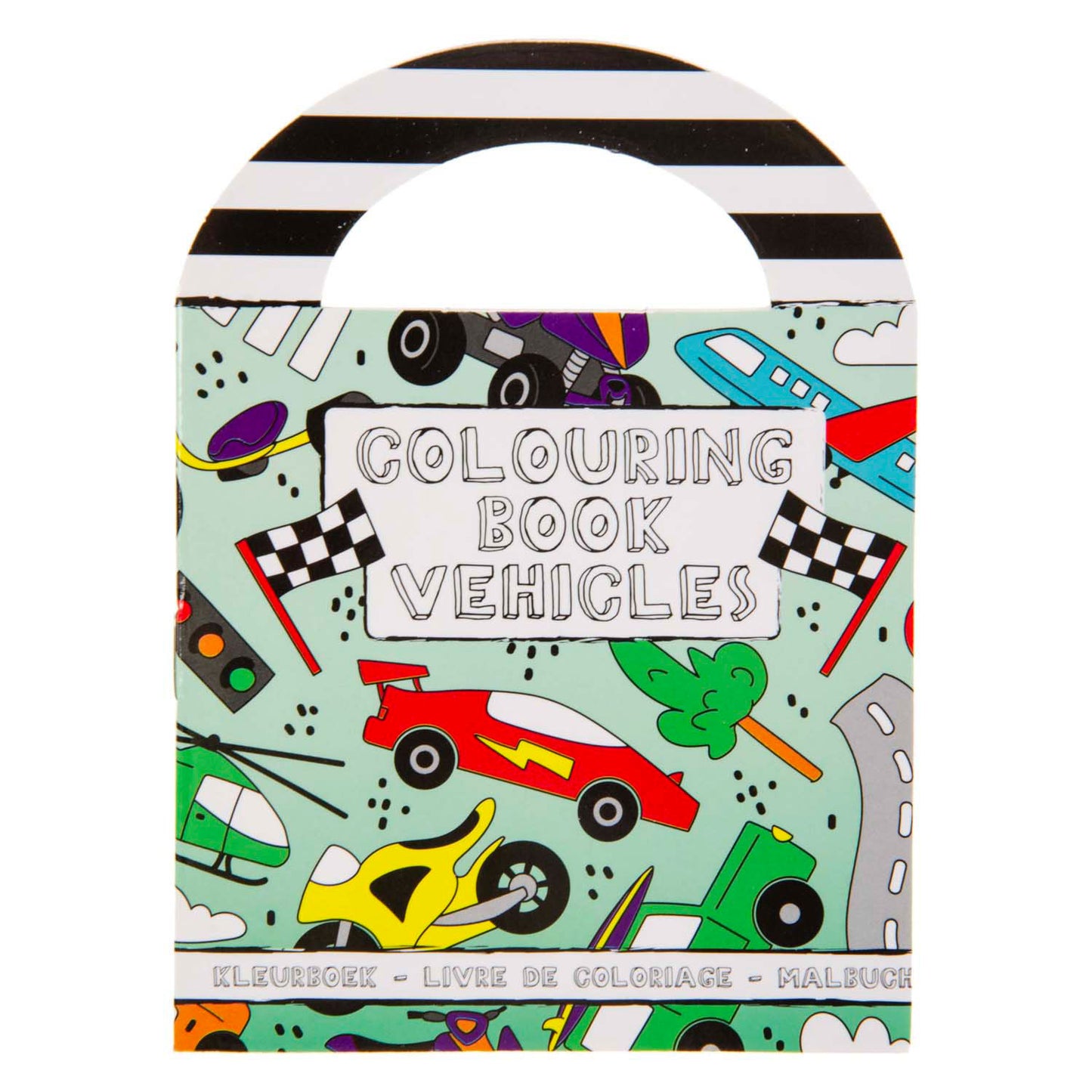 LG-Imports Coloring Book con veicoli adesivi