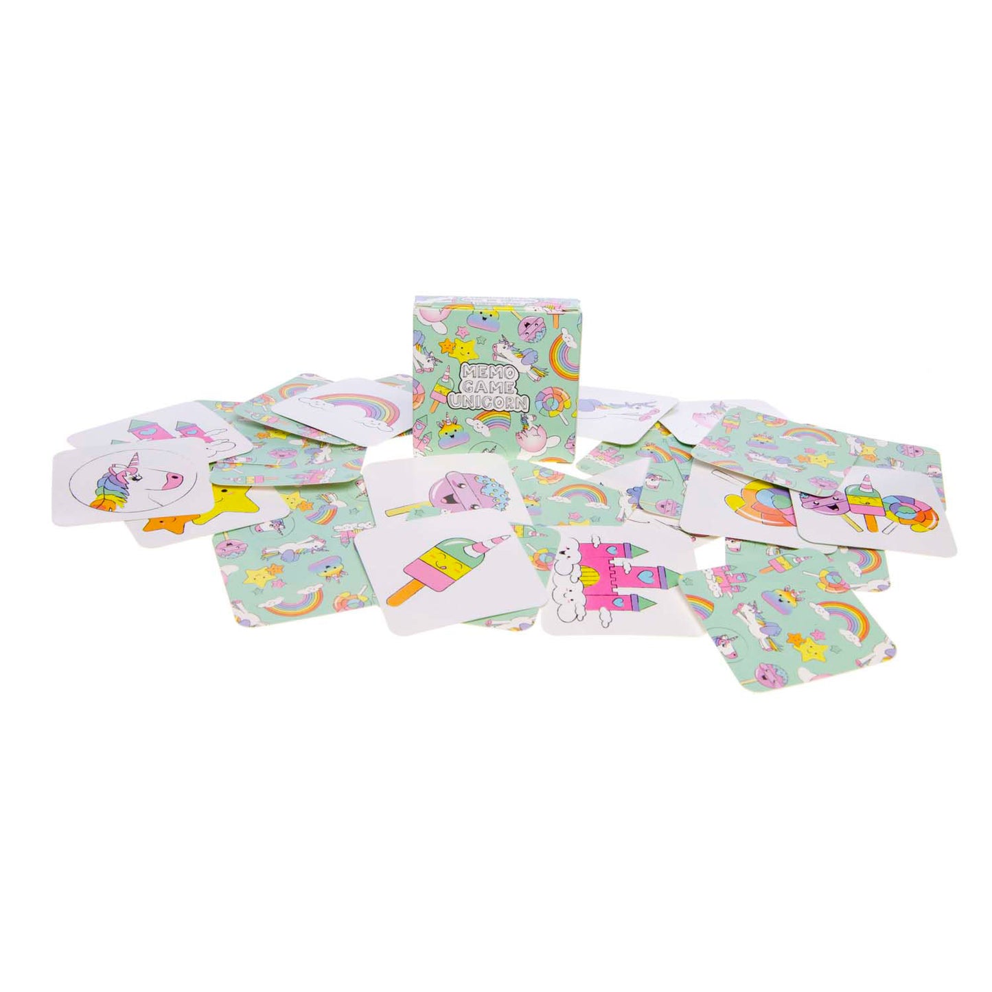 Duckiez Mini Memospel Eenhoorn, 28 cartas