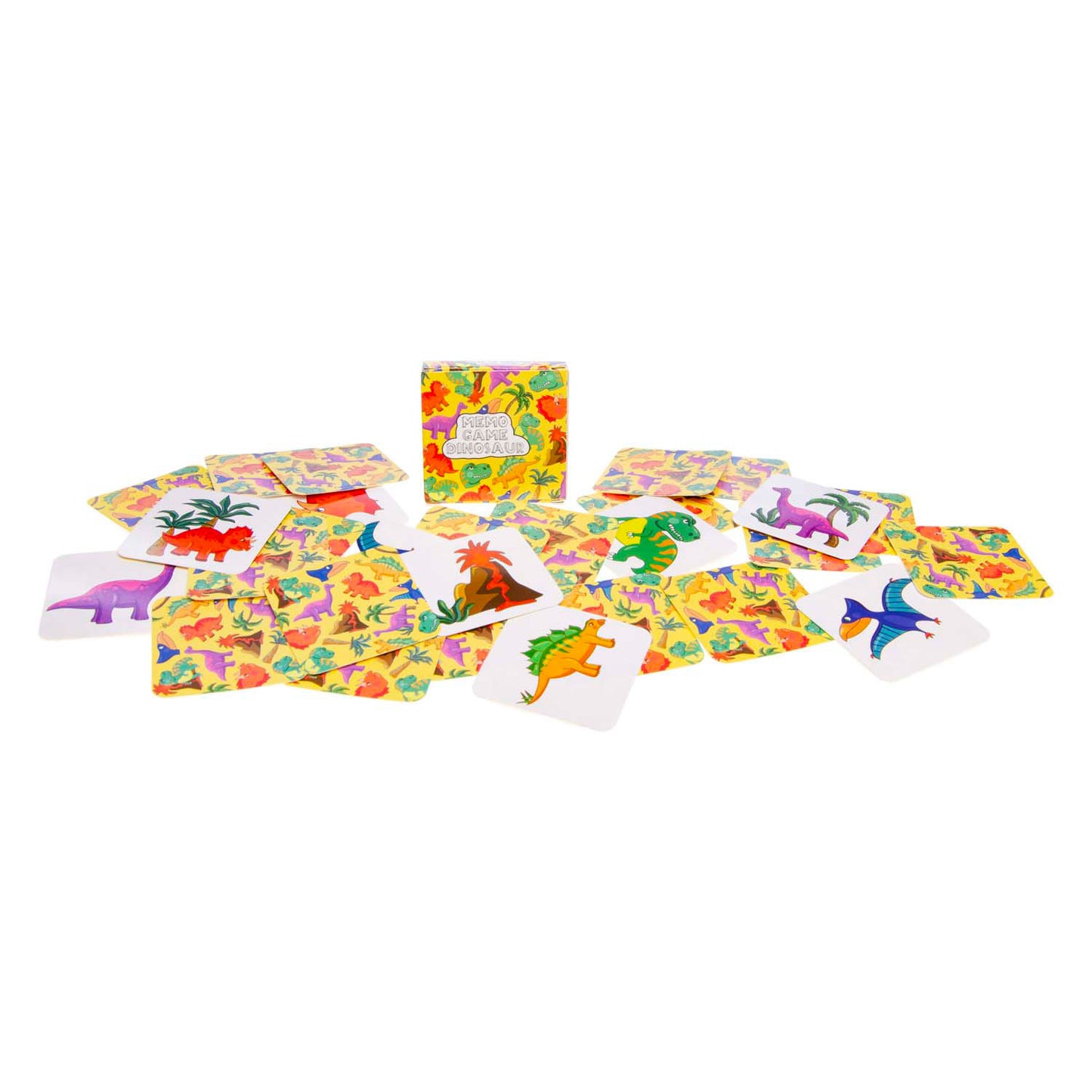Duckiez Mini Memospel Dino, 28 carte