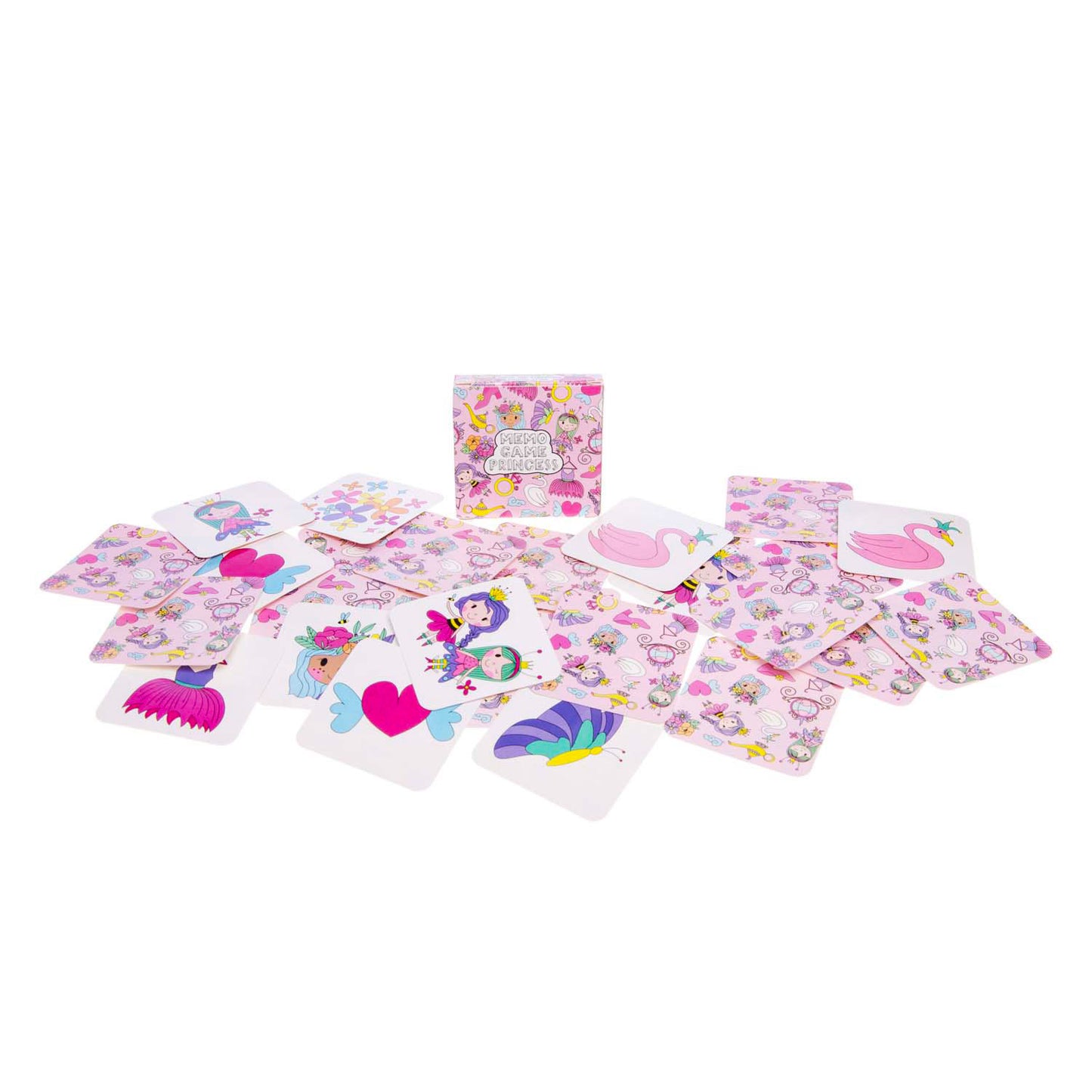 Duckiez Mini Memospel Princess, 28 carte