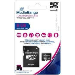 Gamma di supporti per scheda Micro SDHC 8 GB MR957 nera
