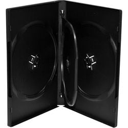 Custodia per DVD media range box17 nera