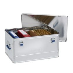 Scatola in alluminio alutec alu16074 grigio