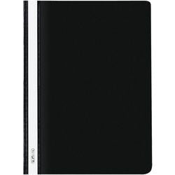 Carpeta de fijación rápida herlitz negra