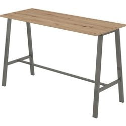 Mesa de pie Bach hammerer vmpa17 r t madera, metal multicolor