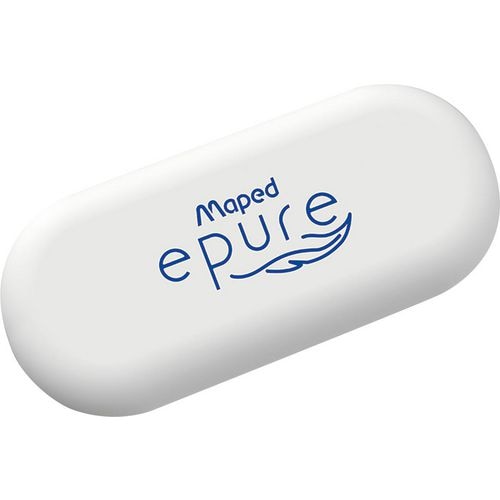Gomma mappata 103700 ovale bianco