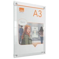 Poster frame nobo a3 471 x 24 plexiglass repositionable