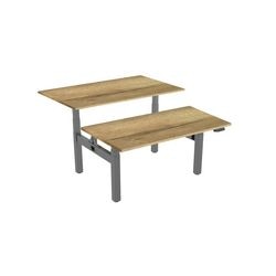 Scrivania sit-stand euroseats grigio 800