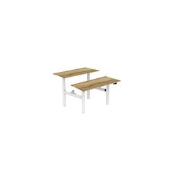 Scrivania sit-stand euroseats bianco 800