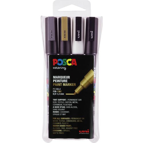 Pennarello a vernice Pk4 Posca gamma di colori PC-3M