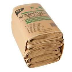 Sacco per compost Papstar 14186 marrone
