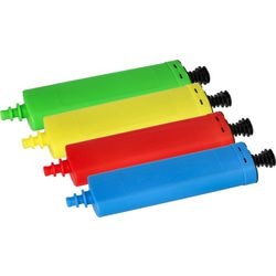 Globos y bomba gama de colores papstar 18634