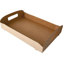 Vassoio papstar 87958 marrone