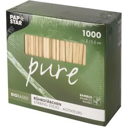 Bastoncini per mescolare papstar 88135 crema