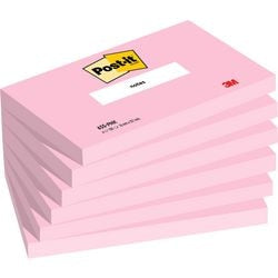 Notas adhesivas de colores Post-it 655 pnk rosa